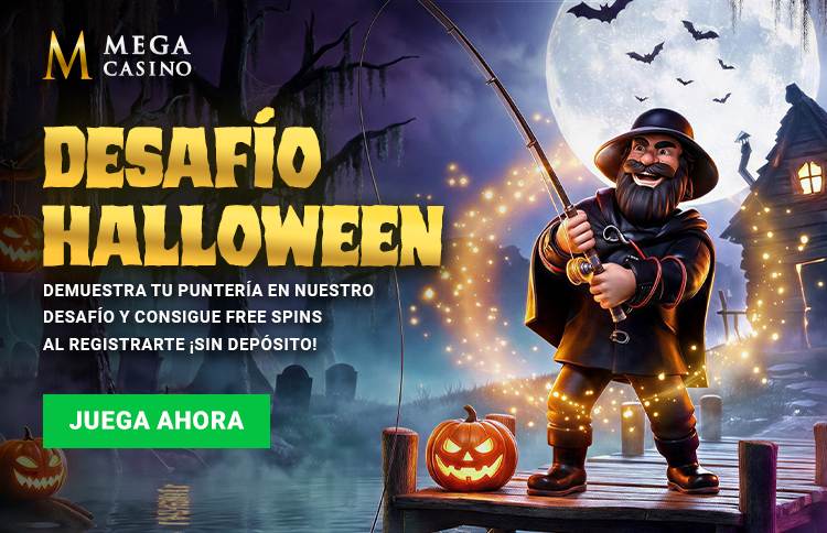 Participa en el Desafío de Halloween y llévate hasta 20 Free Spins gratis al registrarte